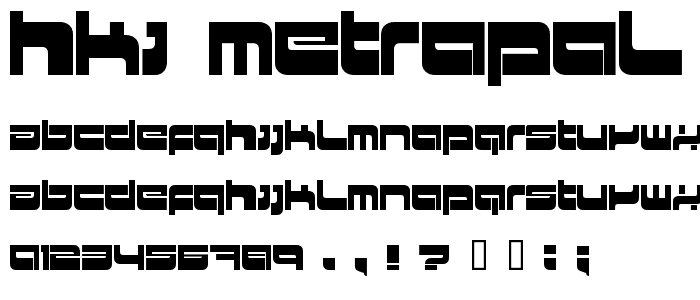 HKI metropol font